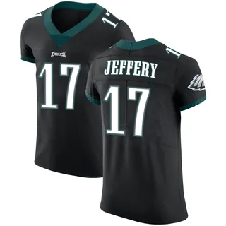 Alshon Jeffery Philadelphia Eagles Men's Elite Alternate Vapor Untouchable Nike Jersey - Black