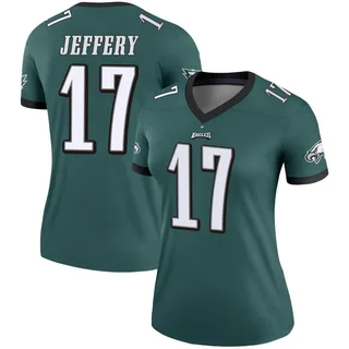 Alshon Jeffery Philadelphia Eagles Women's Legend Nike Jersey - Green