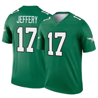 Alshon Jeffery Philadelphia Eagles Youth Legend Kelly Alternate Nike Jersey - Green
