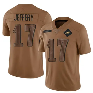 Alshon Jeffery Philadelphia Eagles Youth Limited 2023 Salute To Service Nike Jersey - Brown