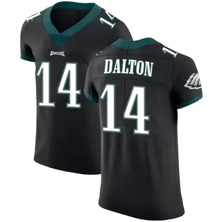 Andy Dalton Philadelphia Eagles Men's Elite Alternate Vapor Untouchable Nike Jersey - Black
