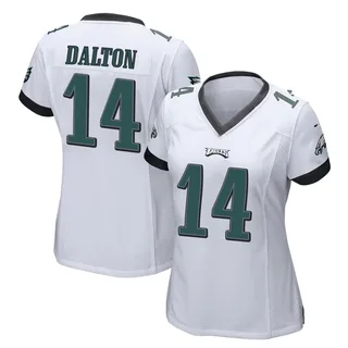 Andy Dalton Philadelphia Eagles Women's Game Nike Jersey - White