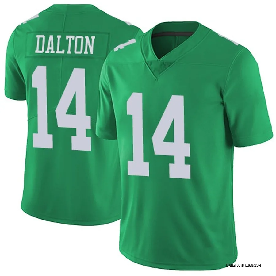 Andy Dalton Philadelphia Eagles Youth Limited Vapor Untouchable Nike Jersey - Green