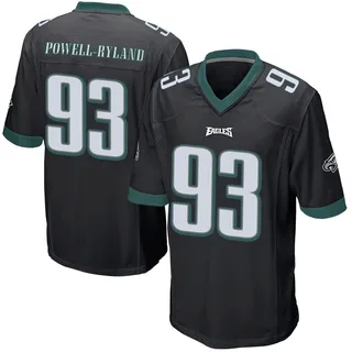 Antwaun Powell-Ryland Philadelphia Eagles Men's Game Alternate Nike Jersey - Black