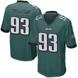 Antwaun Powell-Ryland Philadelphia Eagles Men's Game Team Color Nike Jersey - Green