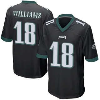 Avery Williams Philadelphia Eagles Men's Game Alternate Nike Jersey - Black