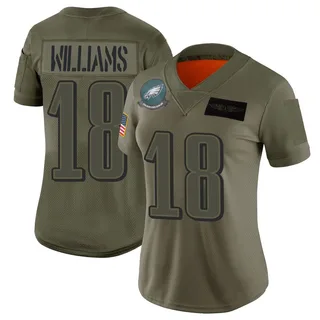 Avery Williams Philadelphia Eagles Women's Limited 2019 Salute to Service Nike Jersey - Camo
