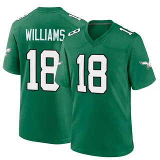 Avery Williams Philadelphia Eagles Youth Game Kelly Alternate Nike Jersey - Green
