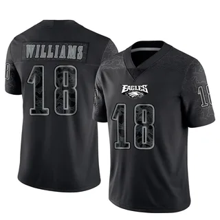Avery Williams Philadelphia Eagles Youth Limited Reflective Nike Jersey - Black