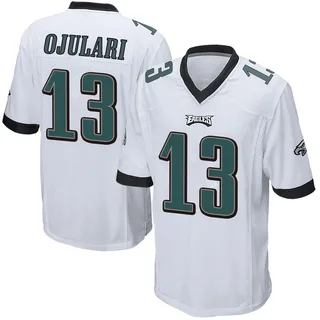 Azeez Ojulari Philadelphia Eagles Men's Game Nike Jersey - White