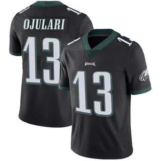 Azeez Ojulari Philadelphia Eagles Men's Limited Alternate Vapor Untouchable Nike Jersey - Black