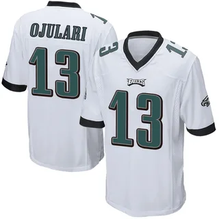 Azeez Ojulari Philadelphia Eagles Youth Game Nike Jersey - White