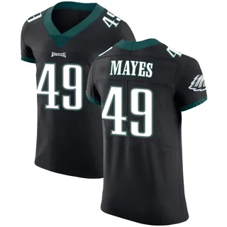 BJ Mayes Philadelphia Eagles Men's Elite Alternate Vapor Untouchable Nike Jersey - Black