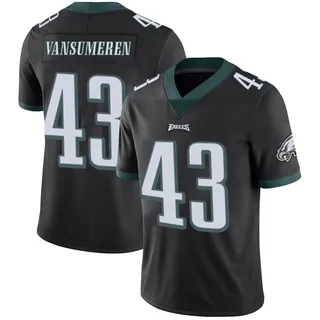 Ben VanSumeren Philadelphia Eagles Youth Limited Alternate Vapor Untouchable Nike Jersey - Black