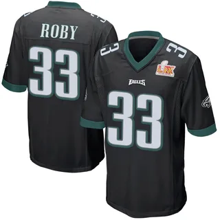 Bradley Roby Philadelphia Eagles Men's Game Alternate Super Bowl LIX Nike Jersey - Black