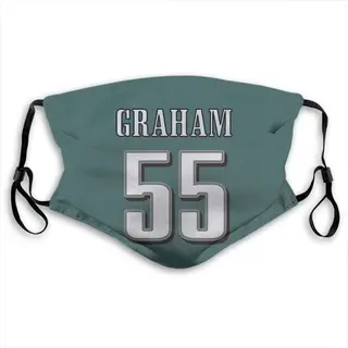 Brandon Graham Philadelphia Eagles Reusable & Washable Face Mask
