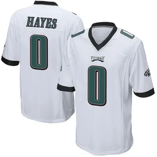 Brandon Hayes Philadelphia Eagles Men's Game Nike Jersey - White