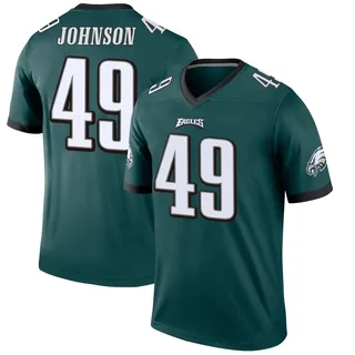 Brandon Johnson Philadelphia Eagles Men's Legend Nike Jersey - Green