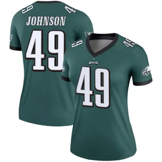 Brandon Johnson Philadelphia Eagles Women's Legend Nike Jersey - Green