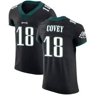 Britain Covey Philadelphia Eagles Men's Elite Alternate Vapor Untouchable Jersey - Black