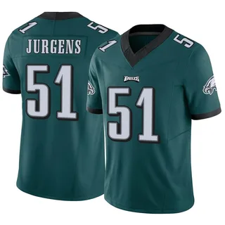 Cam Jurgens Philadelphia Eagles Men's Limited Vapor F.U.S.E. Nike Jersey - Green