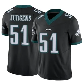 Cam Jurgens Philadelphia Eagles Youth Limited Vapor F.U.S.E. Nike Jersey - Black