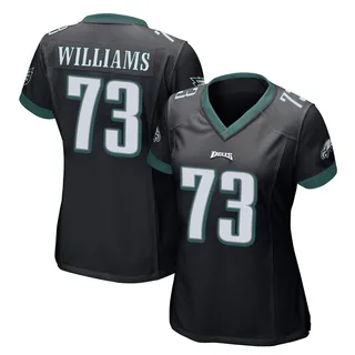 Cameron Williams Philadelphia Eagles Women's Game Alternate Nike Jersey - Black