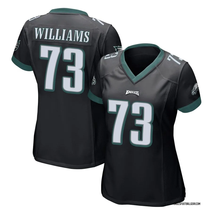Cameron Williams Philadelphia Eagles Women's Game Alternate Nike Jersey - Black