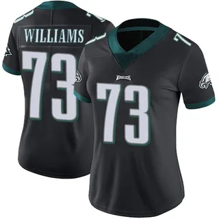 Cameron Williams Philadelphia Eagles Women's Limited Alternate Vapor Untouchable Nike Jersey - Black