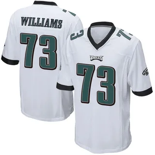 Cameron Williams Philadelphia Eagles Youth Game Nike Jersey - White