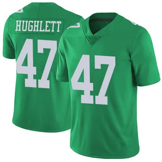 Charley Hughlett Philadelphia Eagles Men's Limited Vapor Untouchable Nike Jersey - Green