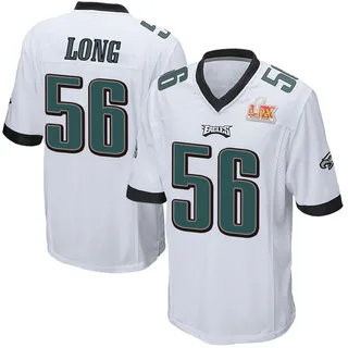 Chris Long Philadelphia Eagles Youth Game Super Bowl LIX Nike Jersey - White