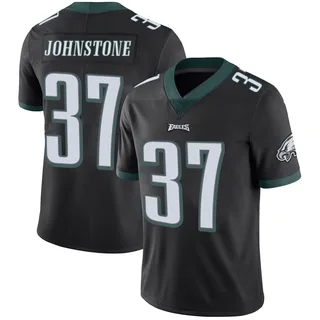 Christian Johnstone Philadelphia Eagles Men's Limited Alternate Vapor Untouchable Nike Jersey - Black