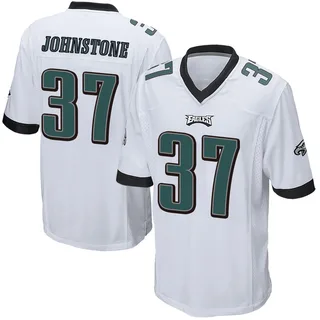 Christian Johnstone Philadelphia Eagles Youth Game Nike Jersey - White