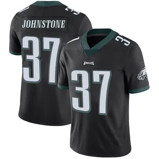 Christian Johnstone Philadelphia Eagles Youth Limited Alternate Vapor Untouchable Nike Jersey - Black