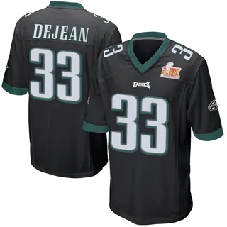 Cooper DeJean Philadelphia Eagles Men's Game Alternate Super Bowl LIX Nike Jersey - Black