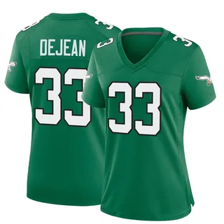 Cooper DeJean Philadelphia Eagles Women's Game Kelly Alternate Nike Jersey - Green