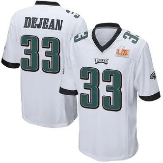 Cooper DeJean Philadelphia Eagles Youth Game Super Bowl LIX Nike Jersey - White
