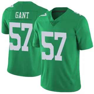 Dallas Gant Philadelphia Eagles Men's Limited Vapor Untouchable Nike Jersey - Green