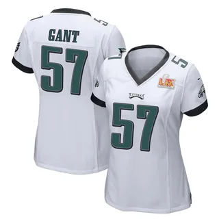 Dallas Gant Philadelphia Eagles Women's Game Super Bowl LIX Nike Jersey - White