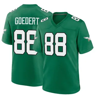 Dallas Goedert Philadelphia Eagles Youth Game Kelly Alternate Jersey - Green