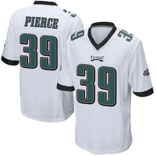 Dameon Pierce Philadelphia Eagles Men's Game Nike Jersey - White