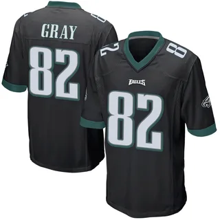 Danny Gray Philadelphia Eagles Men's Game Alternate Nike Jersey - Black