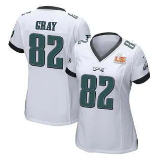 Danny Gray Philadelphia Eagles Women's Game Super Bowl LIX Nike Jersey - White