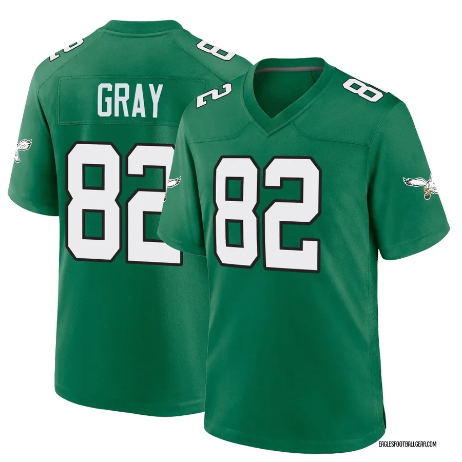 Danny Gray Philadelphia Eagles Youth Game Kelly Alternate Nike Jersey - Green