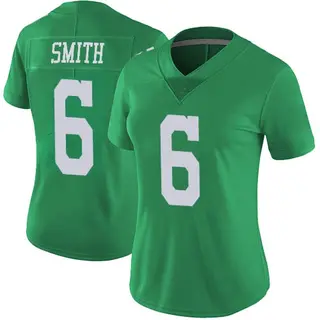 DeVonta Smith Philadelphia Eagles Women's Limited Vapor Untouchable Nike Jersey - Green