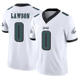 Deontae Lawson Philadelphia Eagles Men's Limited Vapor F.U.S.E. Nike Jersey - White