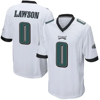 Deontae Lawson Philadelphia Eagles Youth Game Nike Jersey - White