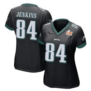 E.J. Jenkins Philadelphia Eagles Women's Game Alternate Super Bowl LIX Nike Jersey - Black