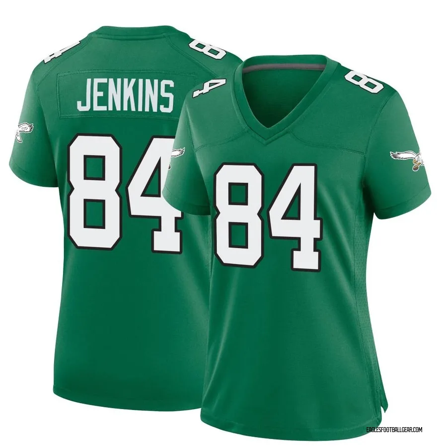 E.J. Jenkins Philadelphia Eagles Women's Game Kelly Alternate Nike Jersey - Green